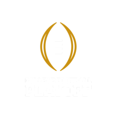 College Football Playoff Logo White