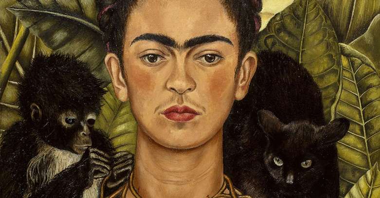 sketch of Frida Kahlo