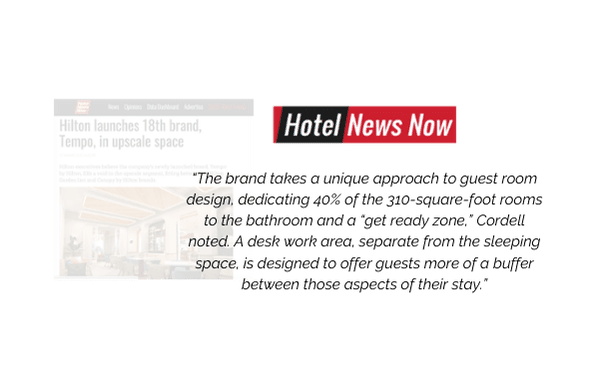 rbb Communication Tempo by Hilton Case Study - Hotel News