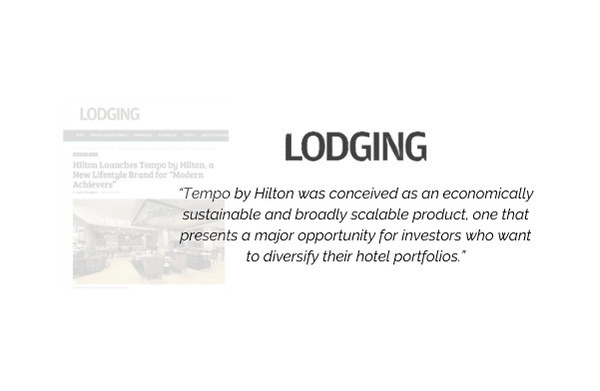 rbb Communication Tempo by Hilton Case Study - Lodging