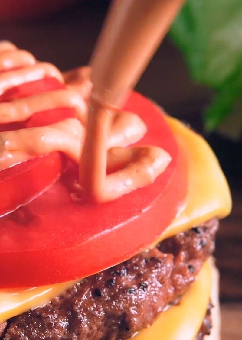 BurgerFi Burger Food Image