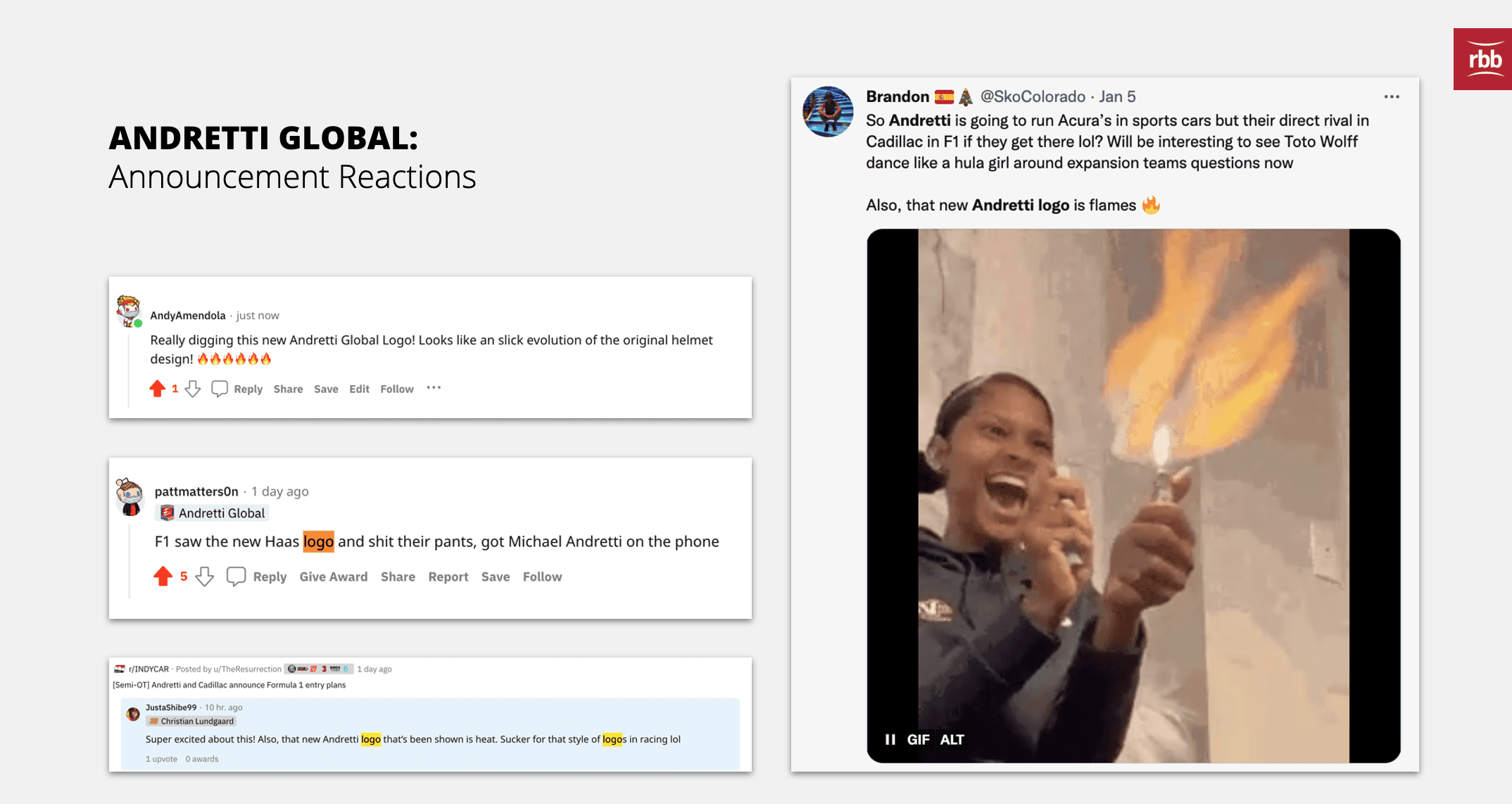 Andretti Announcement Reaction