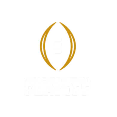 College Football Playoff Logo White